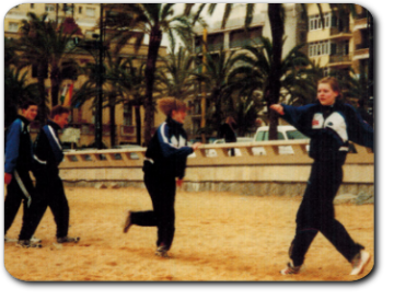 Trainingslager in Lloret de Mar in Spanien (2003)